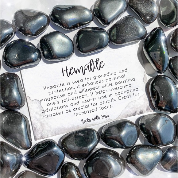 New Hematite natural stone Bracelet helps to absorb negative energy and more - Picture 11 of 11